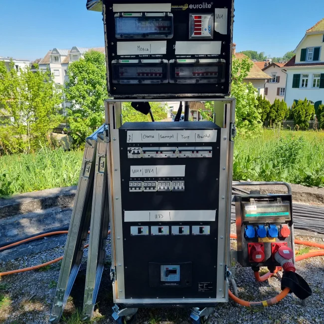 Kabel Eventstrom Veranstaltungstechnik
